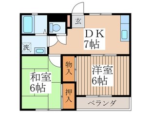 モンシャト－小金井成和の物件間取画像